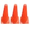 Martin Sports Traffic Cone, Plastic, Orange 3 PK MASSC15 - alternate 1